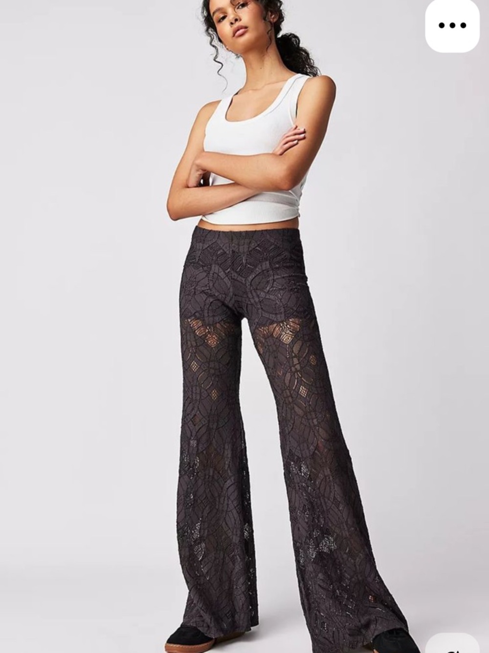 Nightcap Priscilla Lace Flare Pants 2